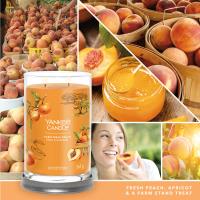 Yankee Candle Farm Fresh Peach Large Tumbler Jar Extra Image 3 Preview